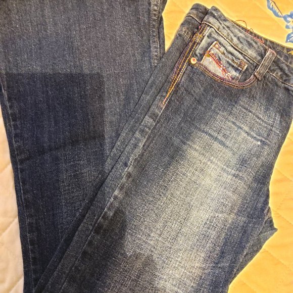 Arizona Jean Company Dark Wash Kids Jeans - Picture 1 of 4